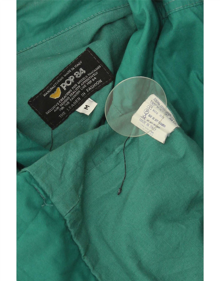 POP 84 Mens Utility Jacket UK 38 Medium Green Cotton