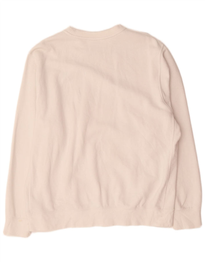 Ανδρικό φούτερ Nike Jumper, μεγάλο λευκό βαμβακερό