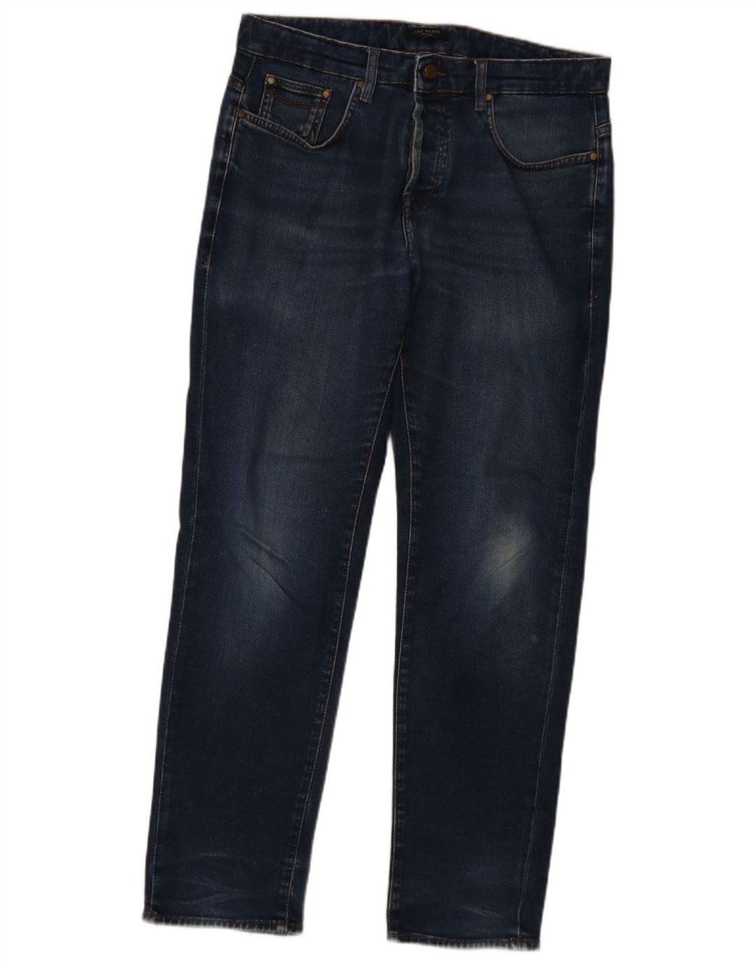 Ανδρικό τζιν ίσιο Ted Baker W34 L30 Navy Blue