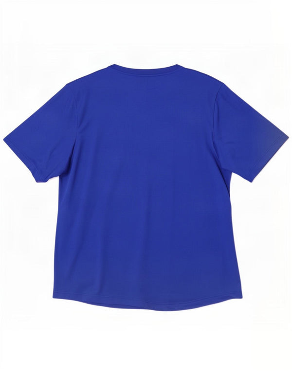 Adidas Ανδρικό T-Shirt Climalite Top XL Blue Polyester