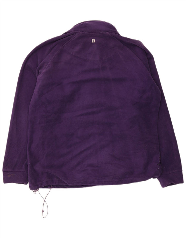 Mountain Warehouse Γυναικείο Fleece Jacket UK 16 μεγάλο Μωβ Πολυεστέρας