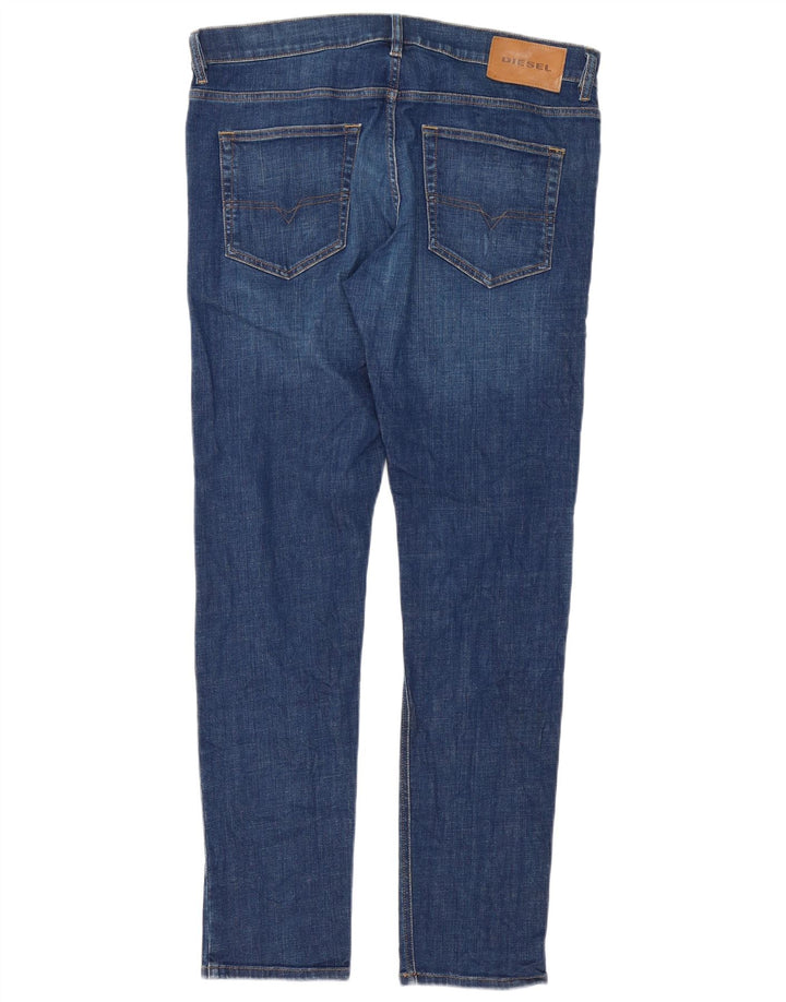 Diesel Ανδρικό D-Luster Stretch Slim Jeans W34 L32 Μπλε βαμβακερό
