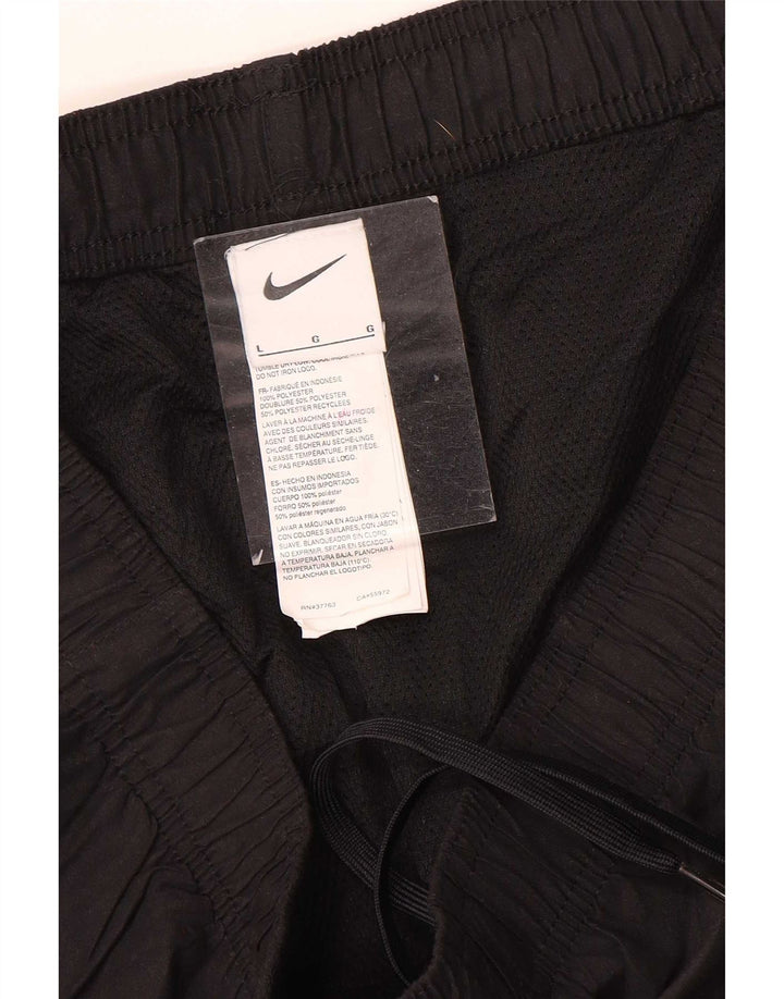 Ανδρικό αθλητικό σορτς Nike μεγάλο μαύρο πολυεστέρα