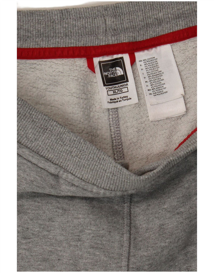 THE NORTH FACE Boys αθλητική φόρμα παντελόνι Joggers 14-15 ετών XL Γκρι βαμβακερό