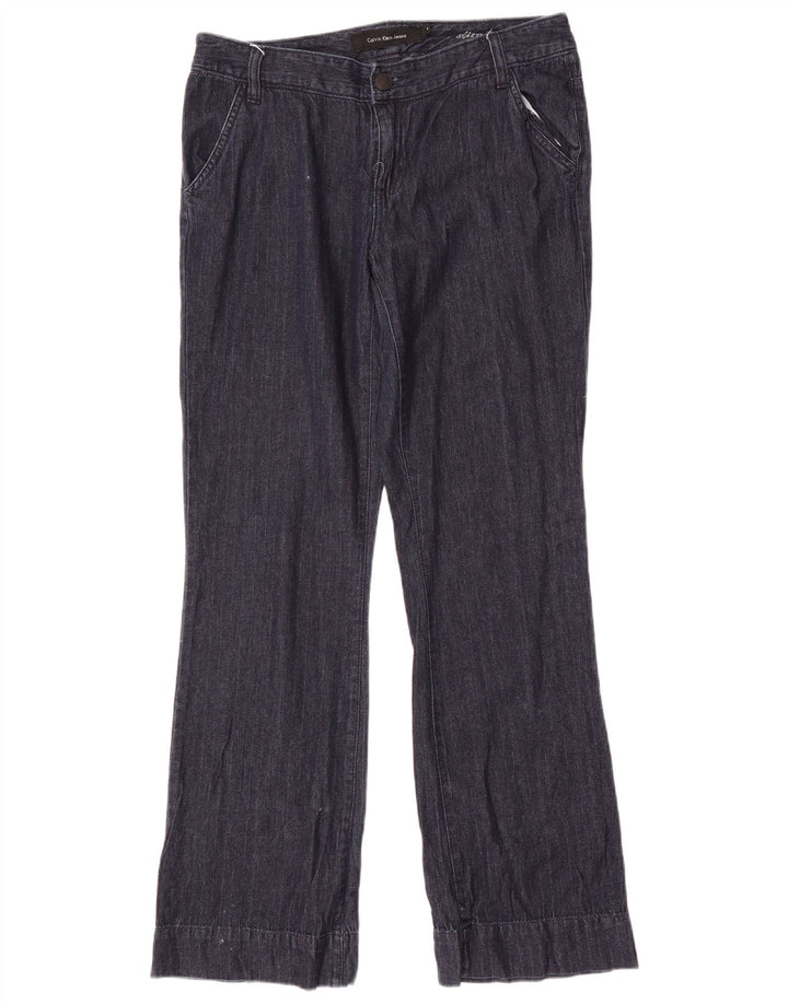 Calvin Klein Γυναικείο μποτάκι παντελόνι Chino US 8 Medium W32 L32 Navy Blue