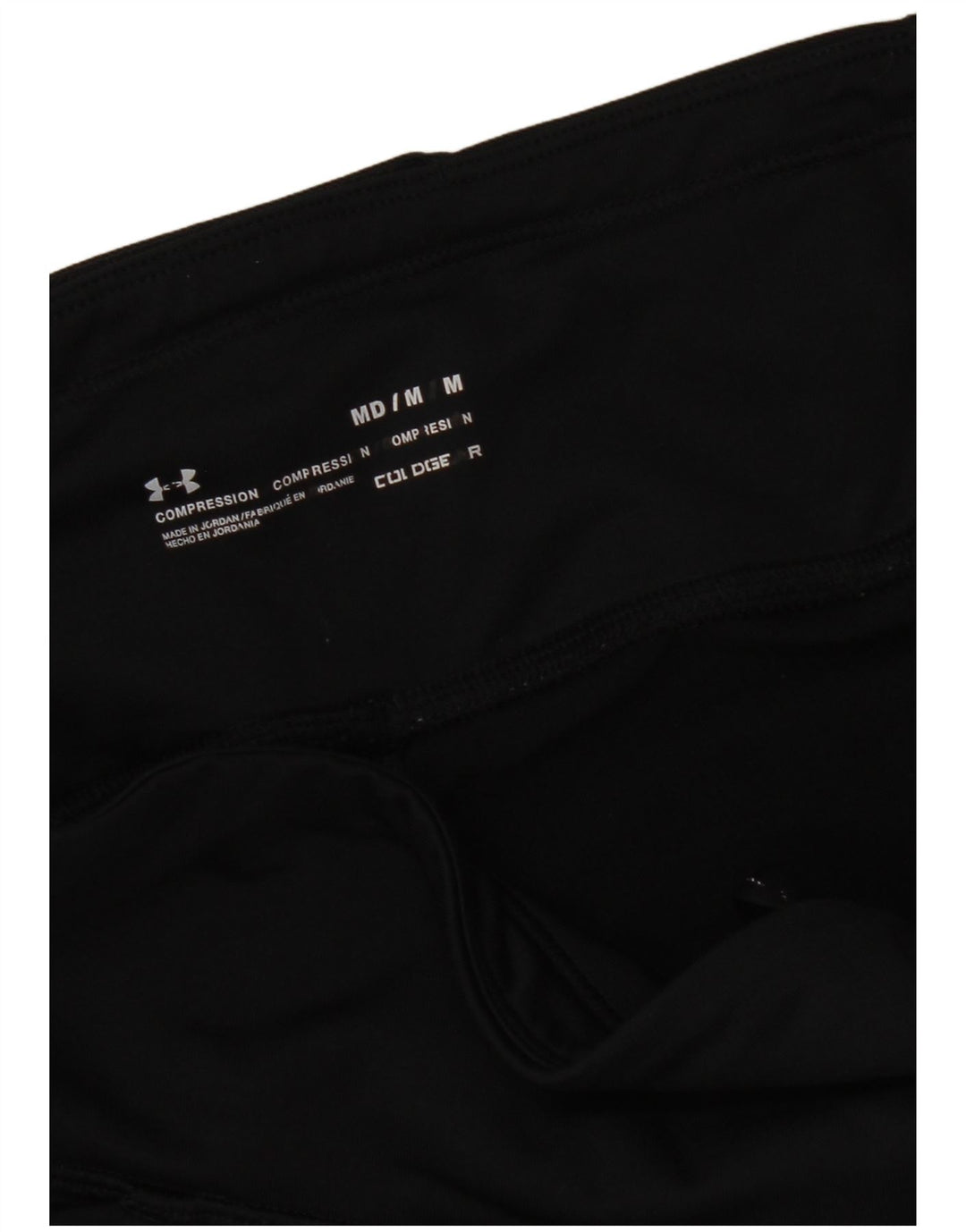 Under Armour Γυναικεία Cold Gear Graphic Capri legging UK 12 Medium Black