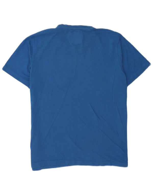 Crew Clothing Ανδρικό T-Shirt με κοντό μανίκι XL Μπλε βαμβακερό