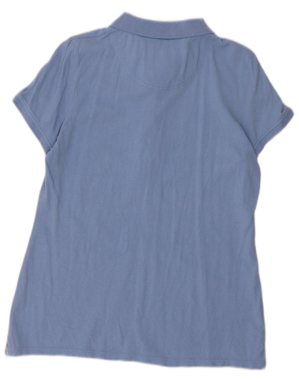 Γυναικείο μπλουζάκι πόλο Crew Clothing UK 14 Medium Blue