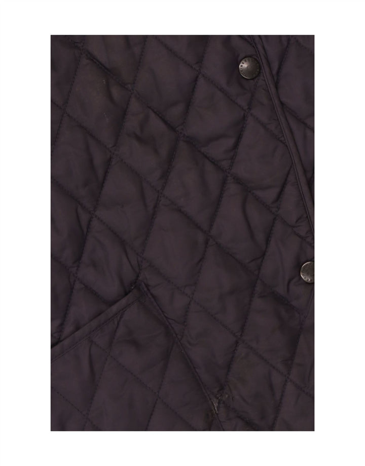 Γυναικείο καπιτονέ μπουφάν Barbour UK 16 Large Navy Blue Polyamide