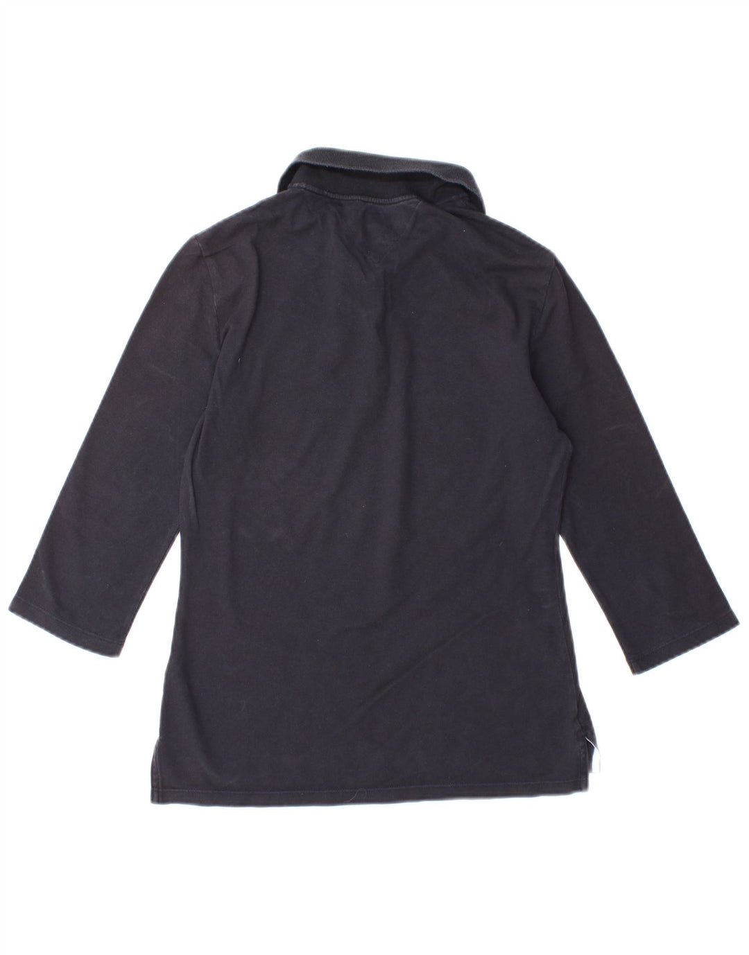 TOMMY HILFIGER Γυναικεία Slim Fit μπλουζάκι πόλο UK 12 Medium Navy Blue