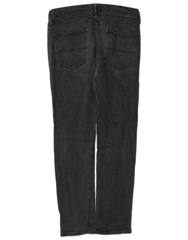 Marks & Spencer Ανδρικό Slim Jeans W34 L33 Μαύρο βαμβακερό