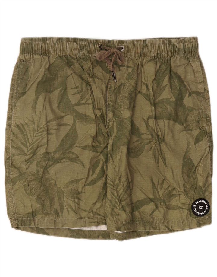 Ανδρικό αθλητικό σορτς Billabong Medium Khaki Floral