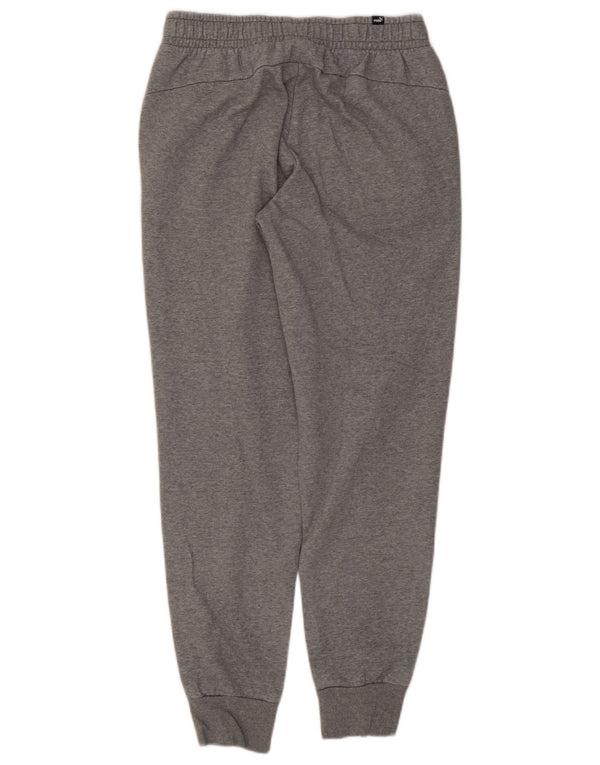 Γυναικεία αθλητική φόρμα Puma Παντελόνι Joggers UK 12 μεσαίο γκρι βαμβακερό