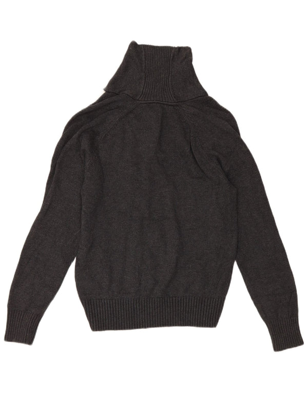 Tommy Hilfiger γυναικείο πουλόβερ με σάλι λαιμό UK 14 Large Grey