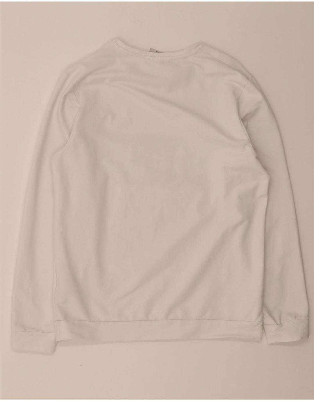 Jack & Jones Ανδρικό γραφικό φούτερ Jumper μεγάλο λευκό βαμβακερό