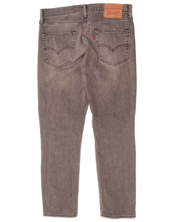 Levi's Mens 511 Slim Tapered Jeans W31 L27 Γκρι βαμβακερό