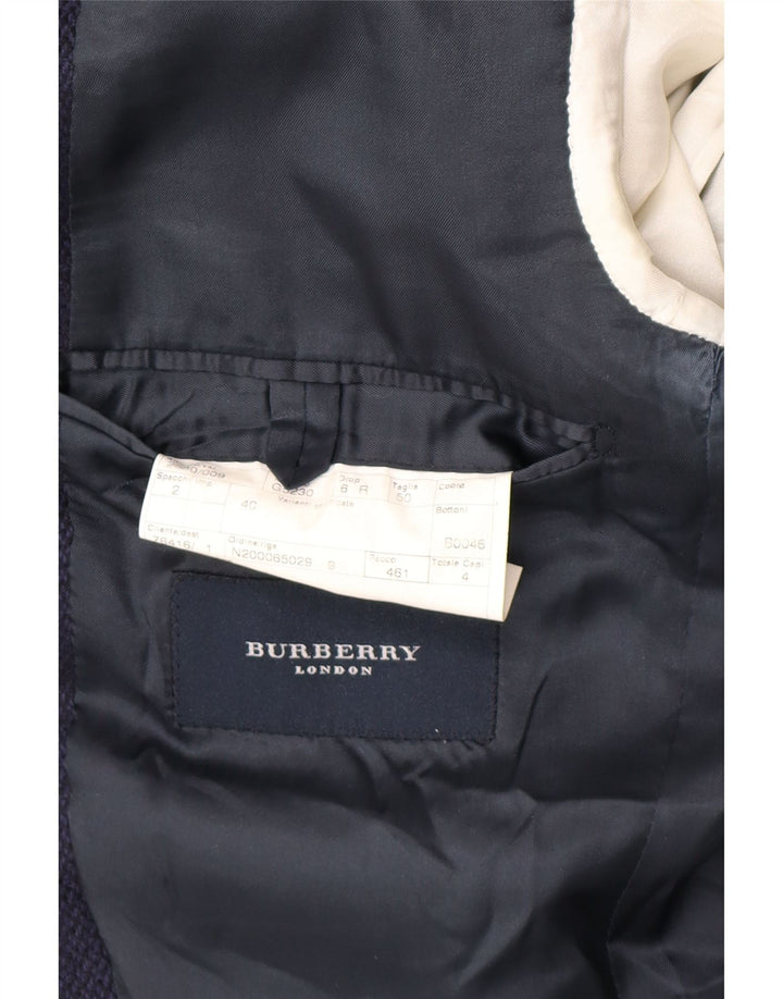 Burberry Ανδρικό Μπλέιζερ Μπουφάν IT 50 Medium Navy Blue Classic