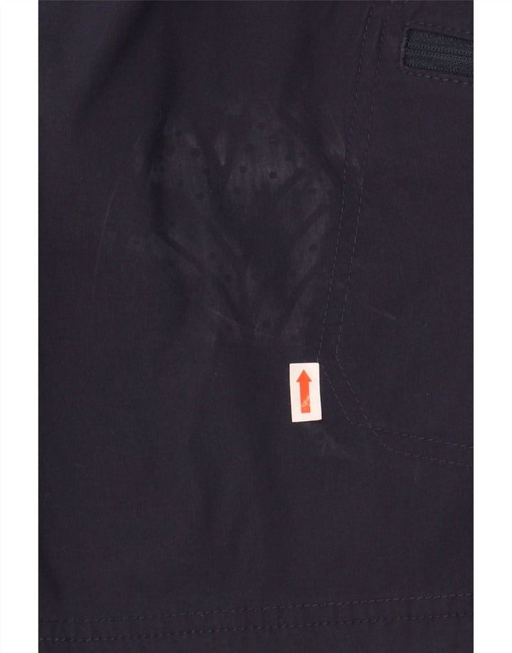 EDDIE BAUER Womens Cargo Shorts US 4 Small W28  Navy Blue Nylon Vintage Eddie Bauer and Second-Hand Eddie Bauer from Messina Hembry 