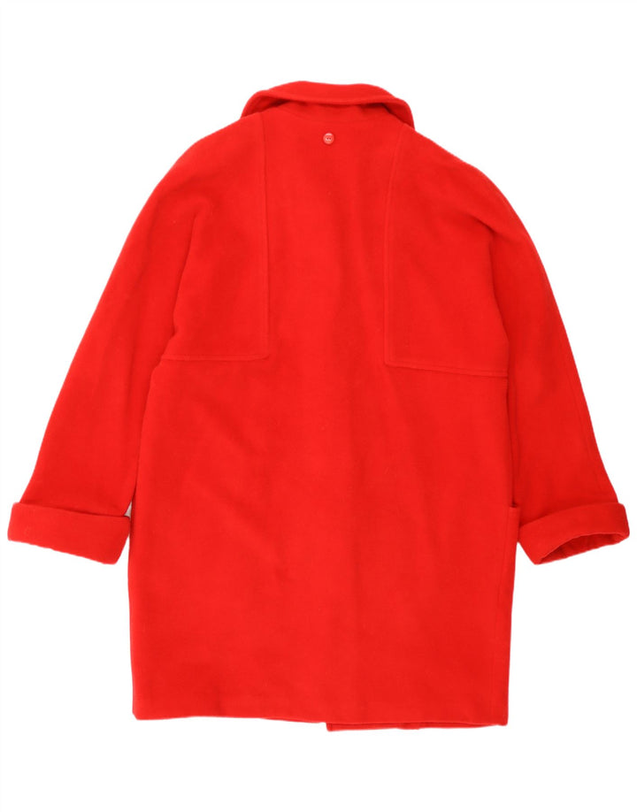 Vintage γυναικείο παλτό Duffle UK 14 Large Red