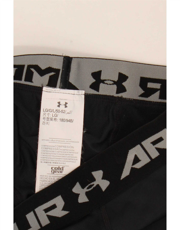 Ανδρικό κολάν Under Armour Cold Gear Graphic Large Μαύρο Πολυεστέρα