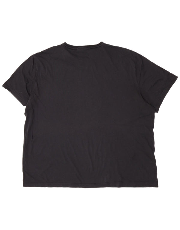 Ανδρικό T-Shirt Gant Top 5XL Μαύρο