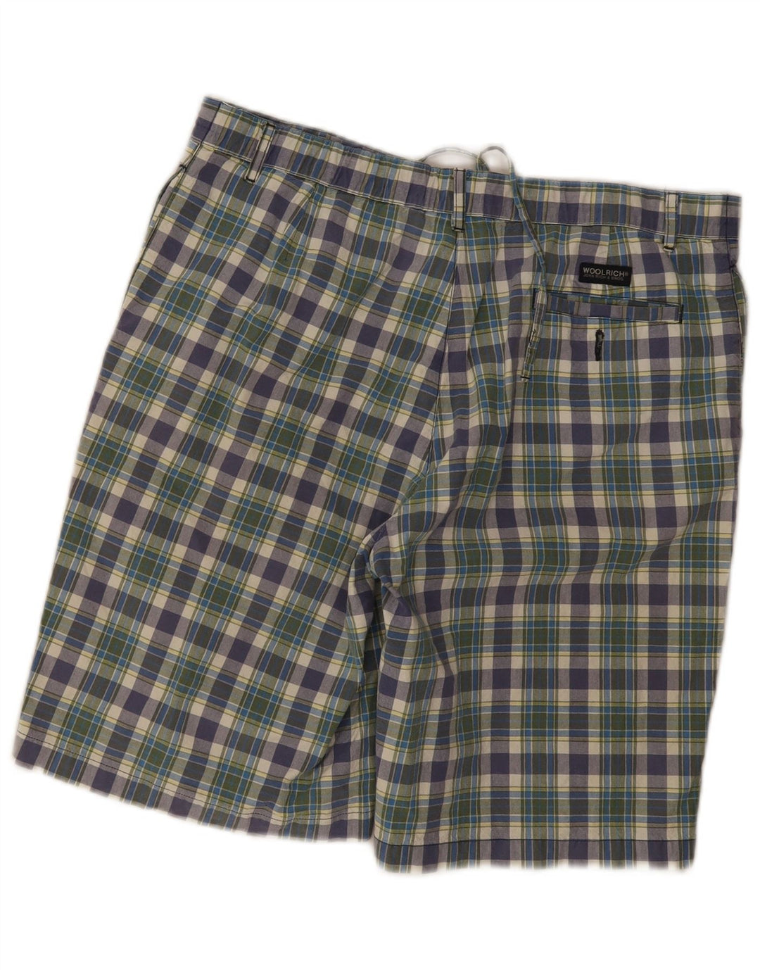 Woolrich Ανδρικό κανονικό σορτς Chino W38 XL Πολύχρωμο καρό βαμβακερό