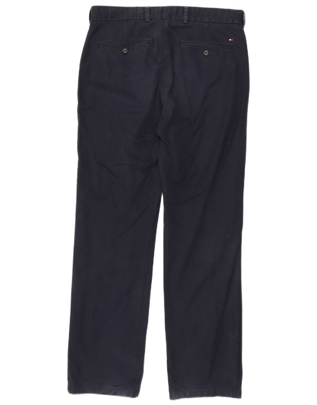 TOMMY HILFIGER Ανδρικό ίσιο παντελόνι Chino W34 L34 Navy Blue Cotton