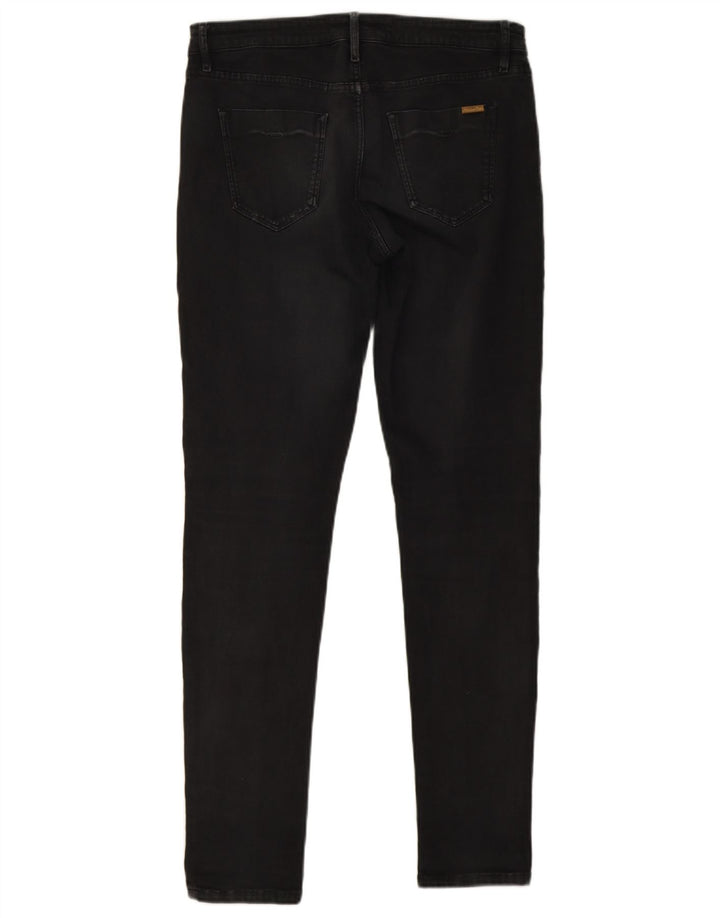 Massimo Dutti Γυναικείο Skinny Jeans W30 L30 Μαύρο