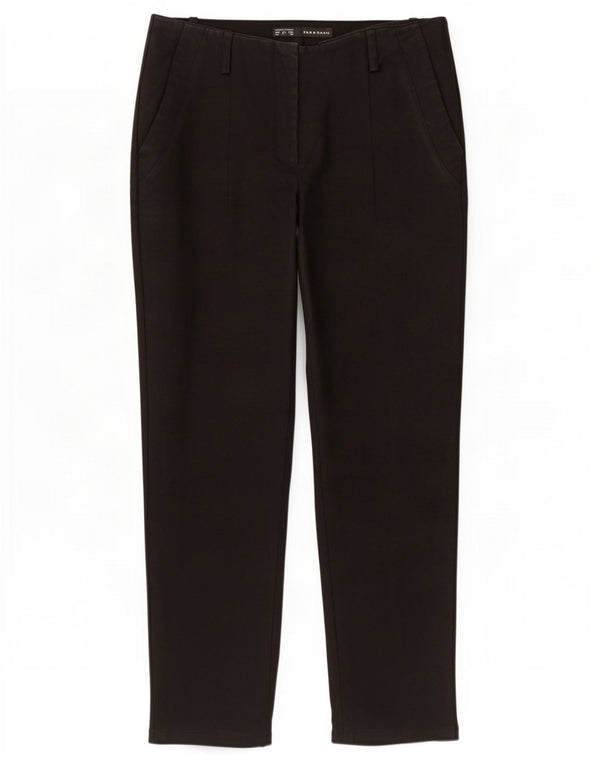 Zara Γυναικείο κωνικό παντελόνι Chino EU 38 Small W28 L26 Μαύρο