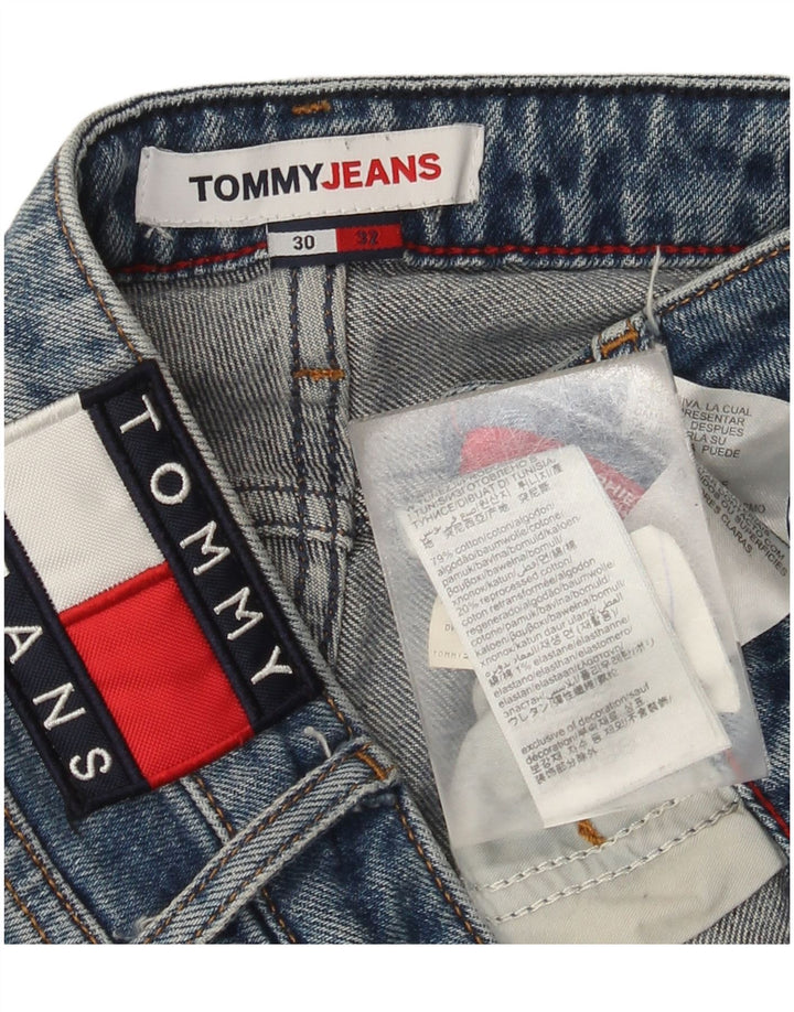 Tommy Hilfiger Γυναικείο τζιν με φλας W30 L32 Μπλε βαμβακερό