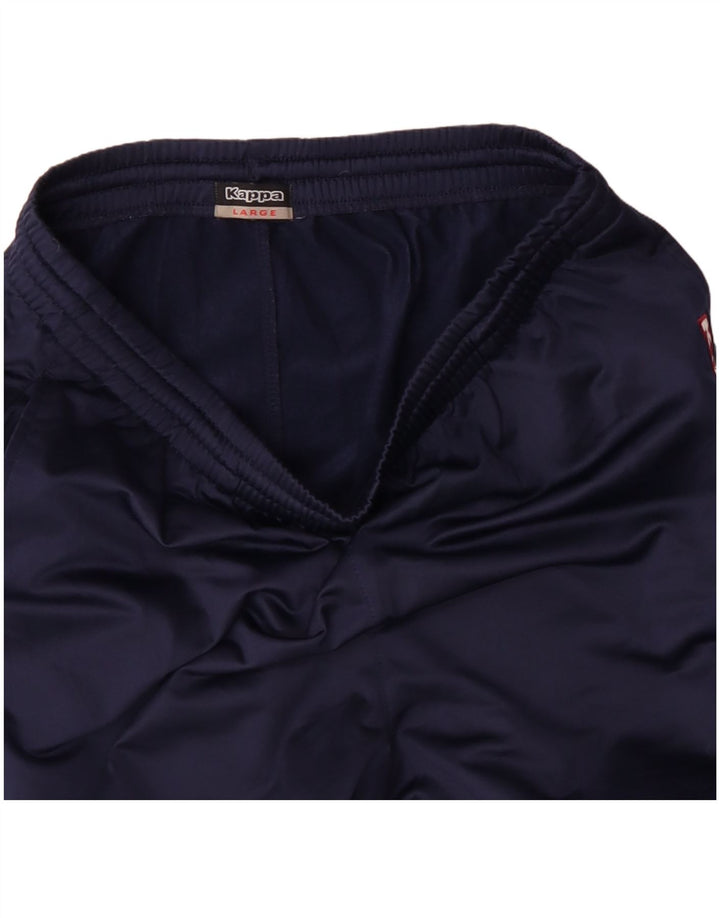 Ανδρική αθλητική φόρμα Kappa Graphic Παντελόνι Μεγάλο Navy Blue