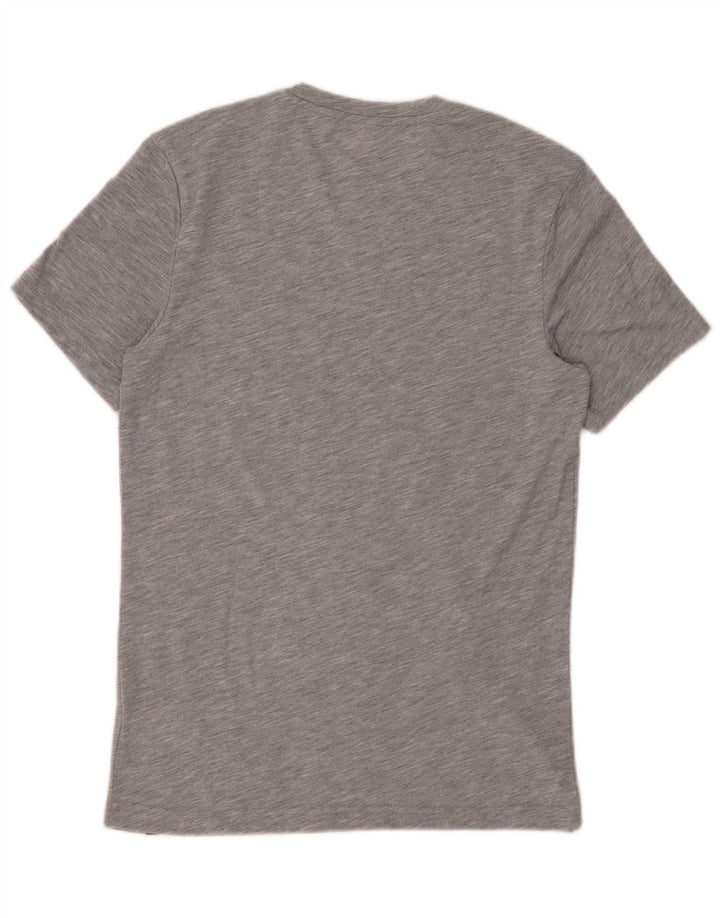 Ανδρικό γραφικό μπλουζάκι REEBOK Top Small Grey Flecked Polyester