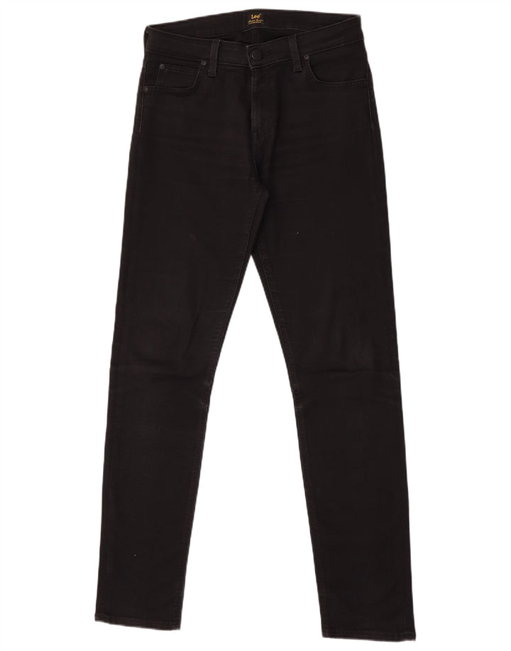 Lee Womens Elly Slim Jeans W29 L33 Μαύρο βαμβακερό