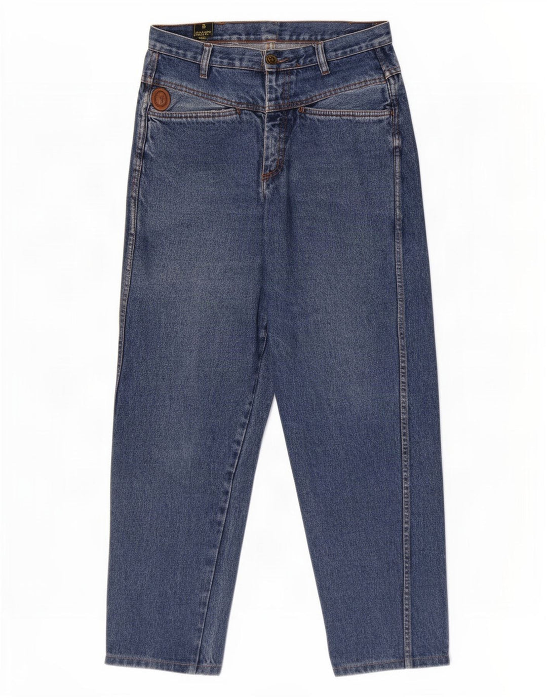 Γυναικείο τζιν κωνικό Trussardi W30 L29 Μπλε