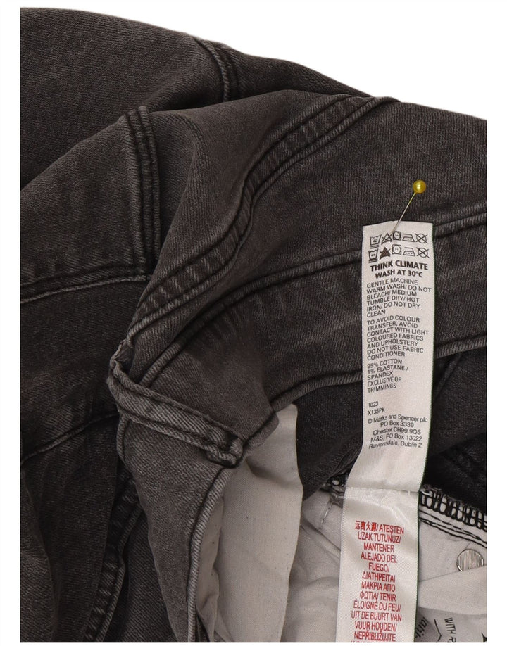 Marks & Spencer Ανδρικό Slim Jeans W34 L33 Γκρι βαμβακερό