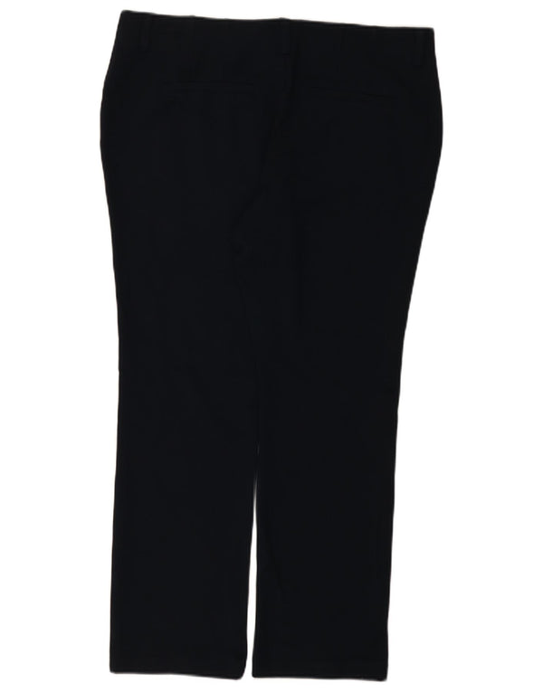 Lee γυναικείο ίσιο casual παντελόνι US 16 2XL W38 L29 Navy Blue Rayon