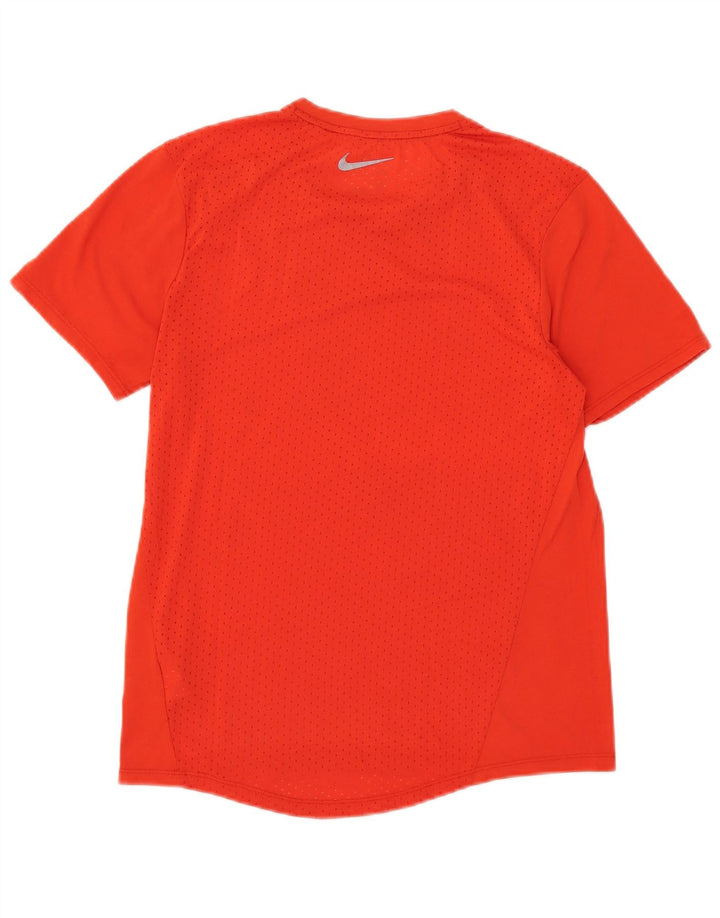 Ανδρικό μπλουζάκι Nike Dri Fit T-shirt, μικρό κόκκινο πολυεστέρα