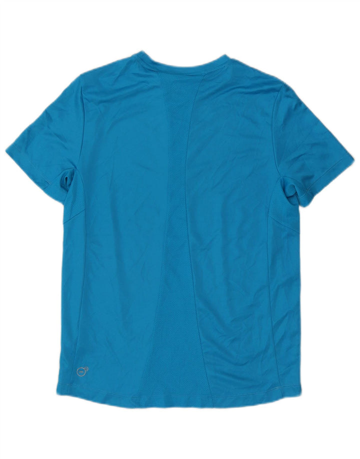 Puma Boys Graphic T-Shirt Top 15-16 Years Blue Polyester
