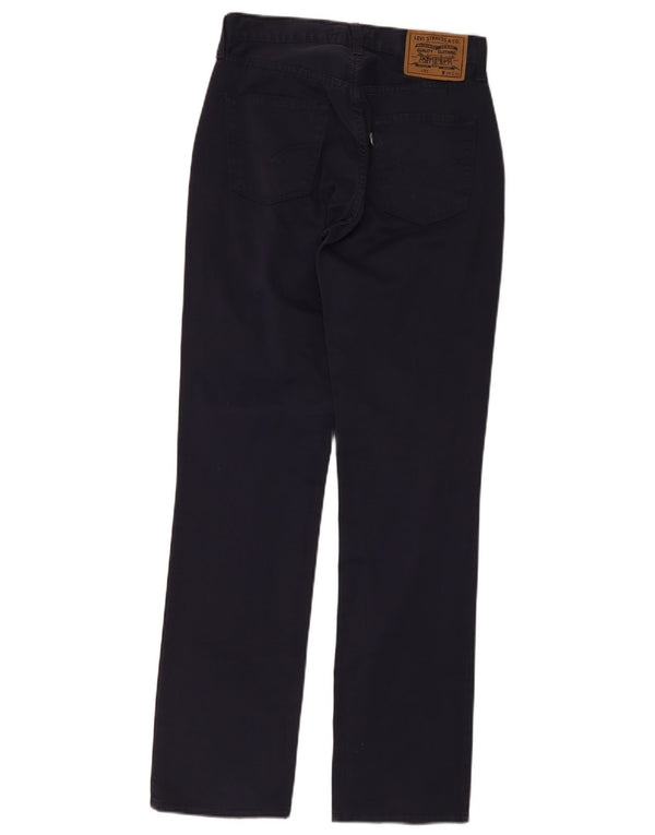 Ανδρικό παντελόνι Levi's 495 Straight Cargo W29 L32 Navy Blue Cotton