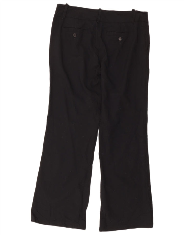 Zara Γυναικείο παντελόνι Chino Bootcut EU 40 Medium W30 L28 Μαύρο Πολυεστέρας
