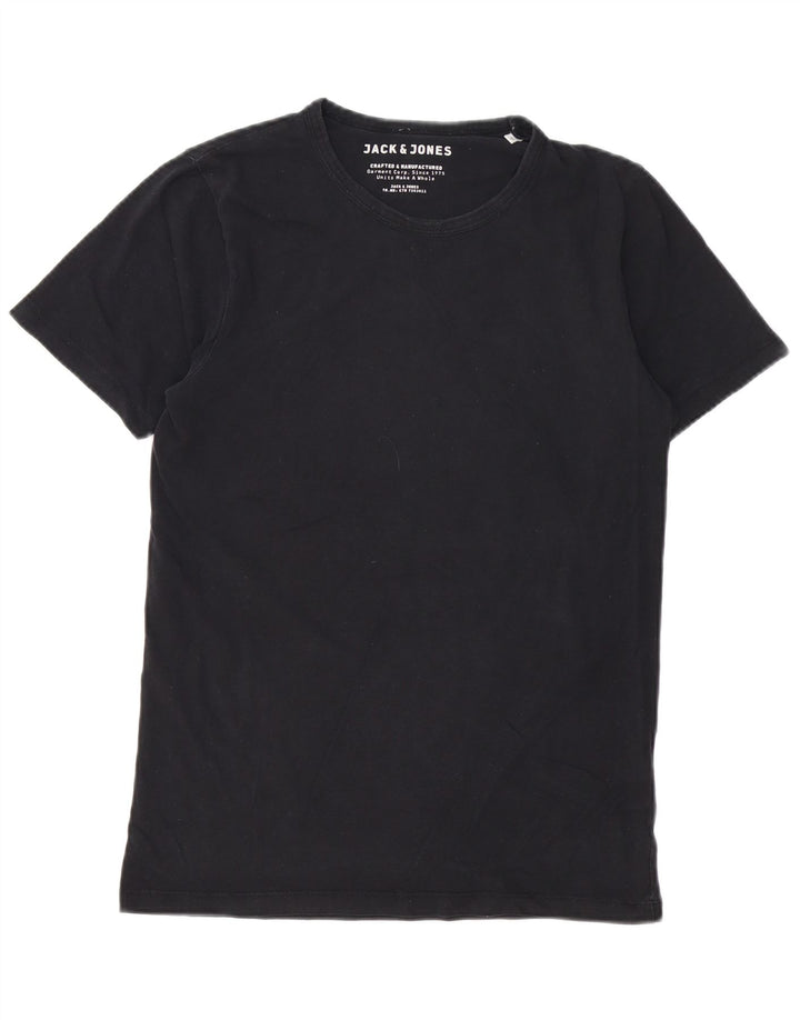 Ανδρικό μπλουζάκι Jack & Jones Top Medium Μαύρο