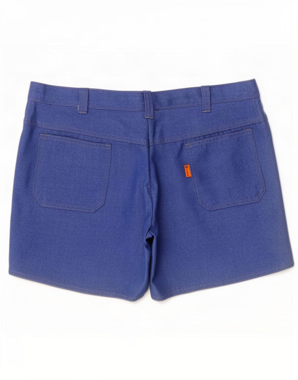 Vintage Ανδρικό σορτς Chino IT 52 XL W36 Blue Trevira