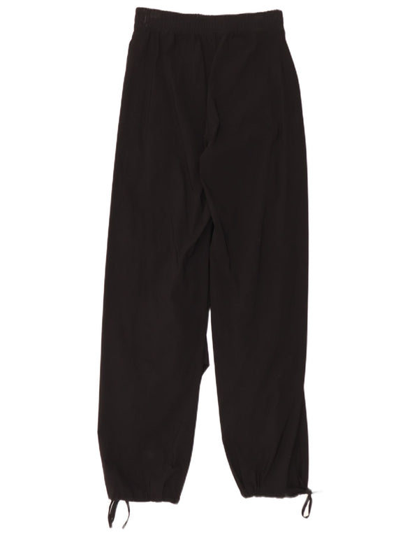 Zara Γυναικείο Παντελόνι Joggers Loose Fit Μικρό W26 L32 Μαύρο βισκόζη