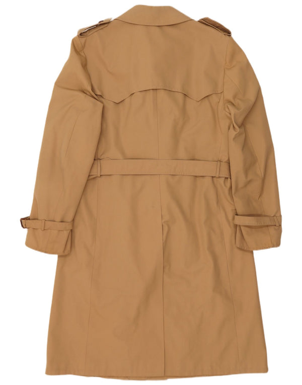 Vintage Ανδρική καμπαρντίνα με διπλό στήθος UK 38 Medium Beige