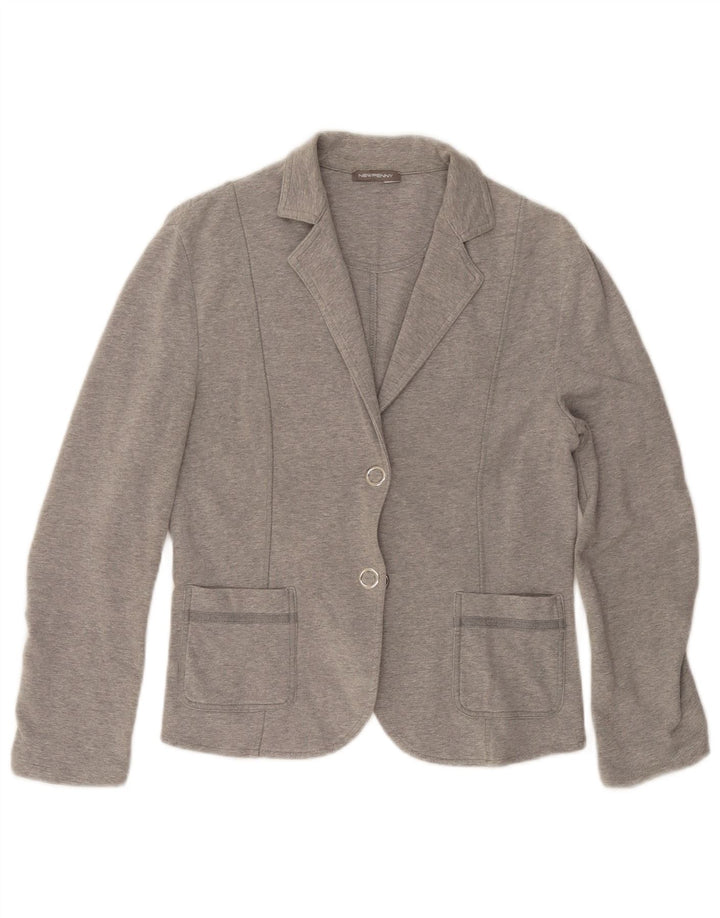 ΝΕΟ PENNY Γυναικείο μπουφάν blazer UK 10 Small Grey