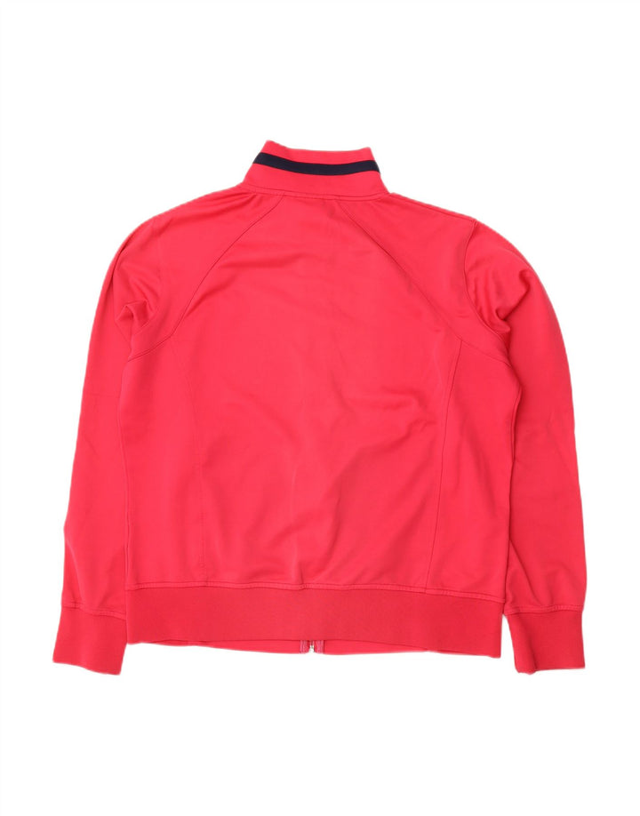 DIADORA Womens Tracksuit Top Jacket UK 18 XL Pink