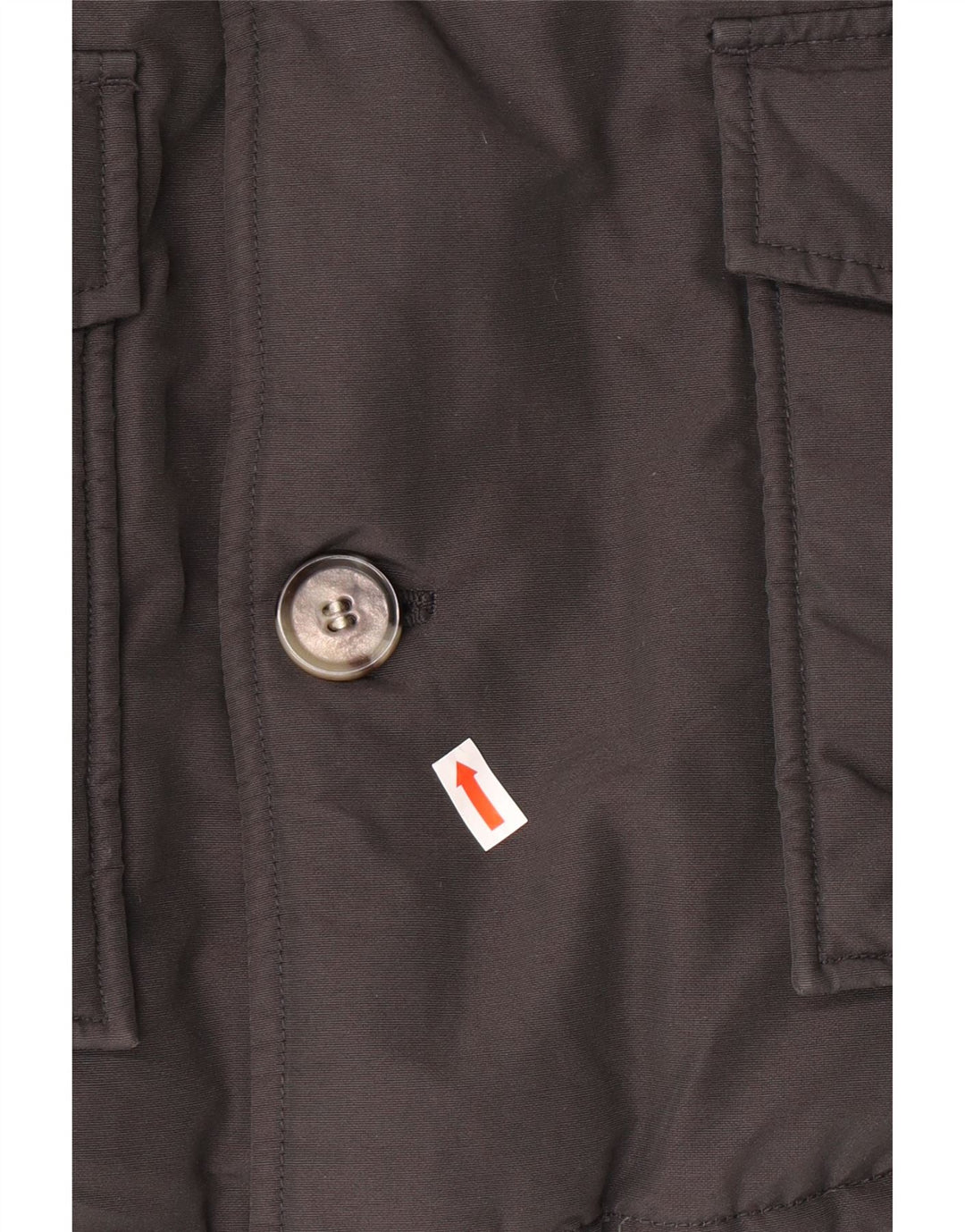 Παλτό WOOLRICH Αγόρι με κουκούλα με επένδυση 9-10 ετών Μαύρο βαμβακερό