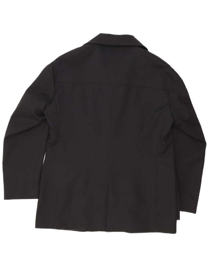 GEORGE MILLER Ανδρικό σακάκι blazer 42 κουμπιών UK 42 XL μαύρο πολυεστέρα