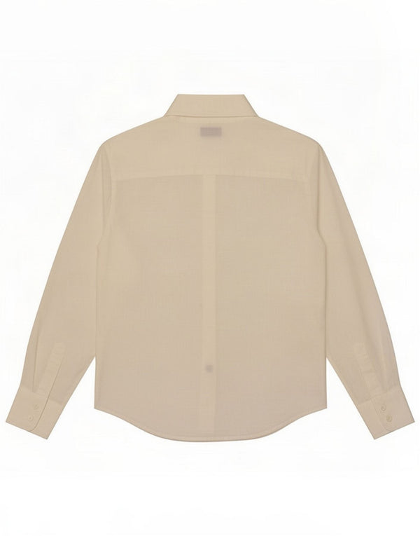Armani Jeans Γυναικείο Πουκάμισο UK 14 Large White Linen