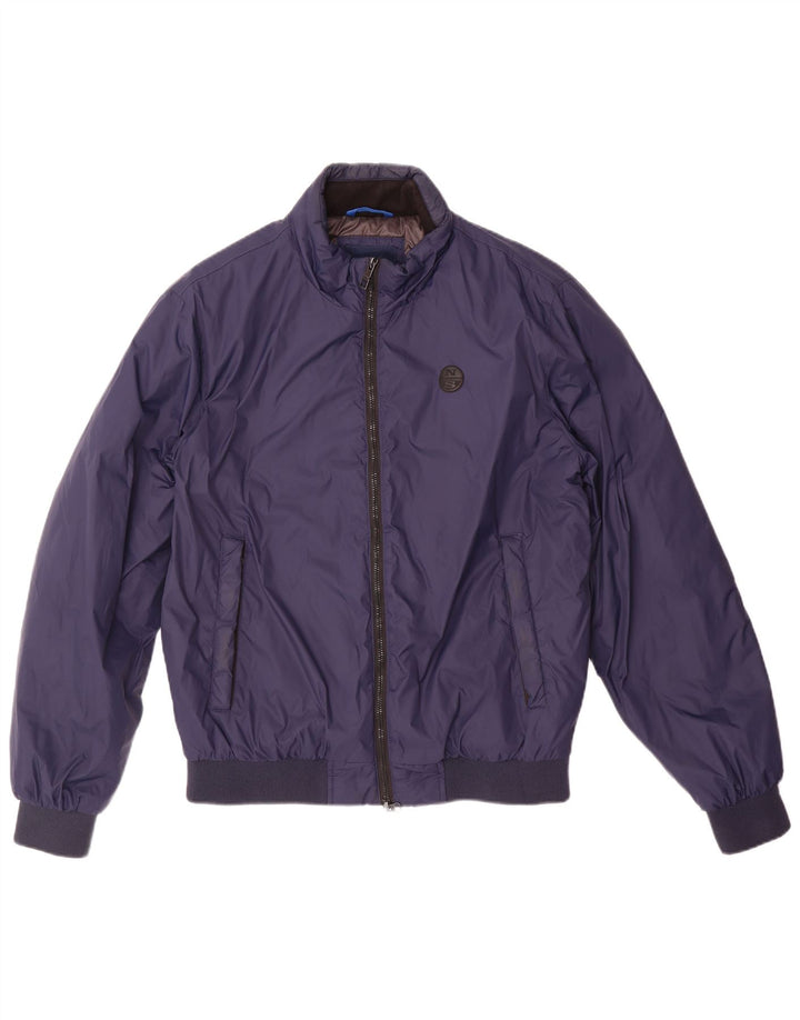 Ανδρικό μπουφάν North Sails Bomber UK 38 Medium Navy Blue Polyamide